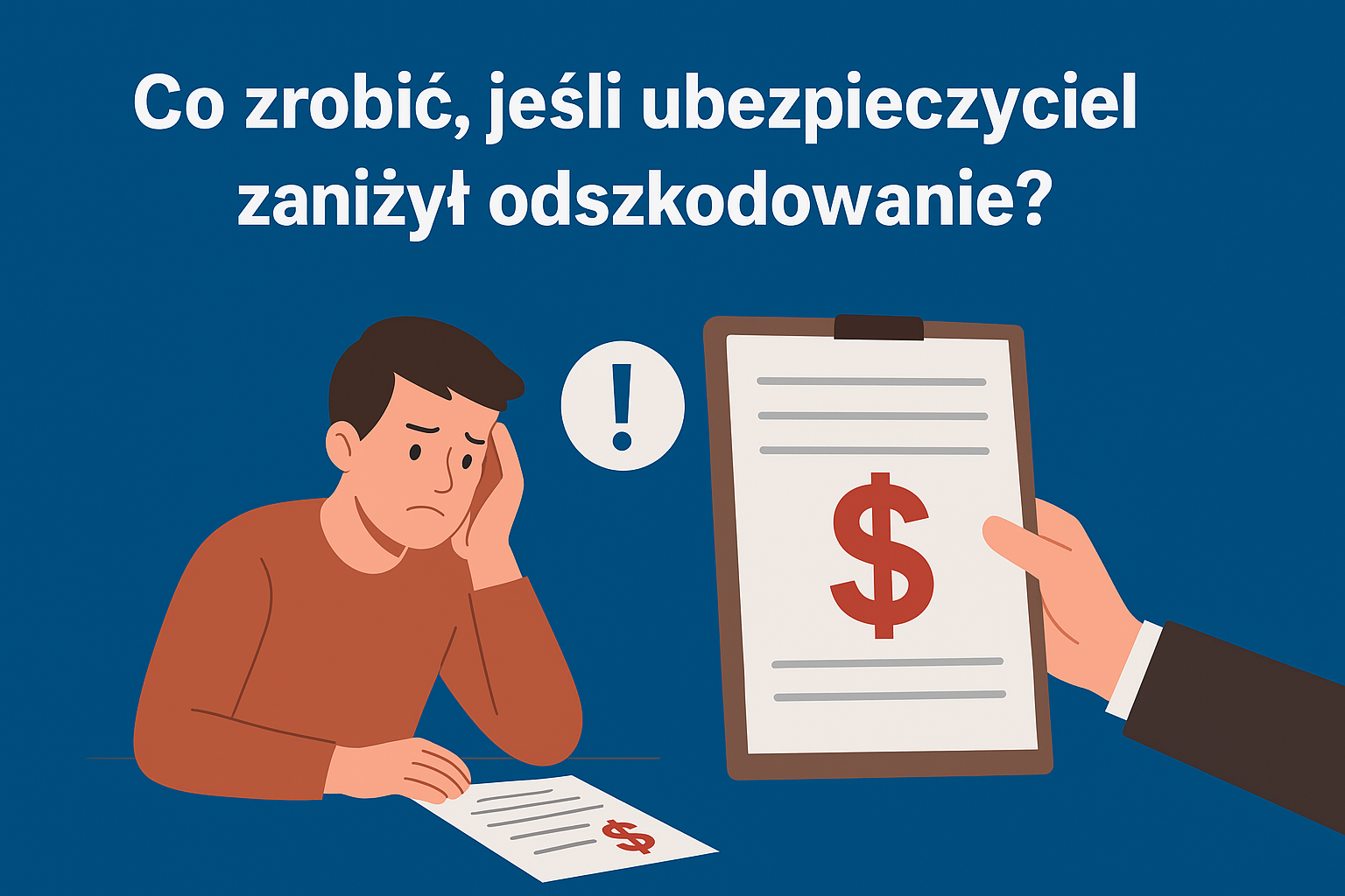 Co zrobi�, je�li ubezpieczyciel zani�y� odszkodowanie?